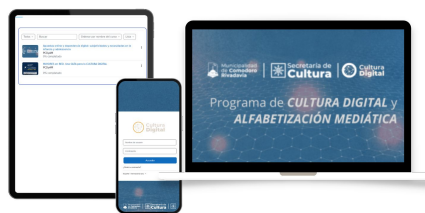 Plataforma del Programa Cultura Digital y Alfabetización Mediática